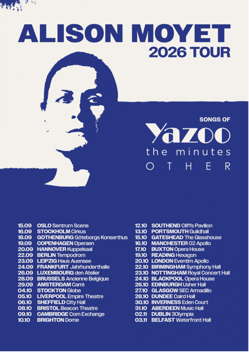 Alison Moyet 2026 Tour including Bristol Beacon on 8 October 2026