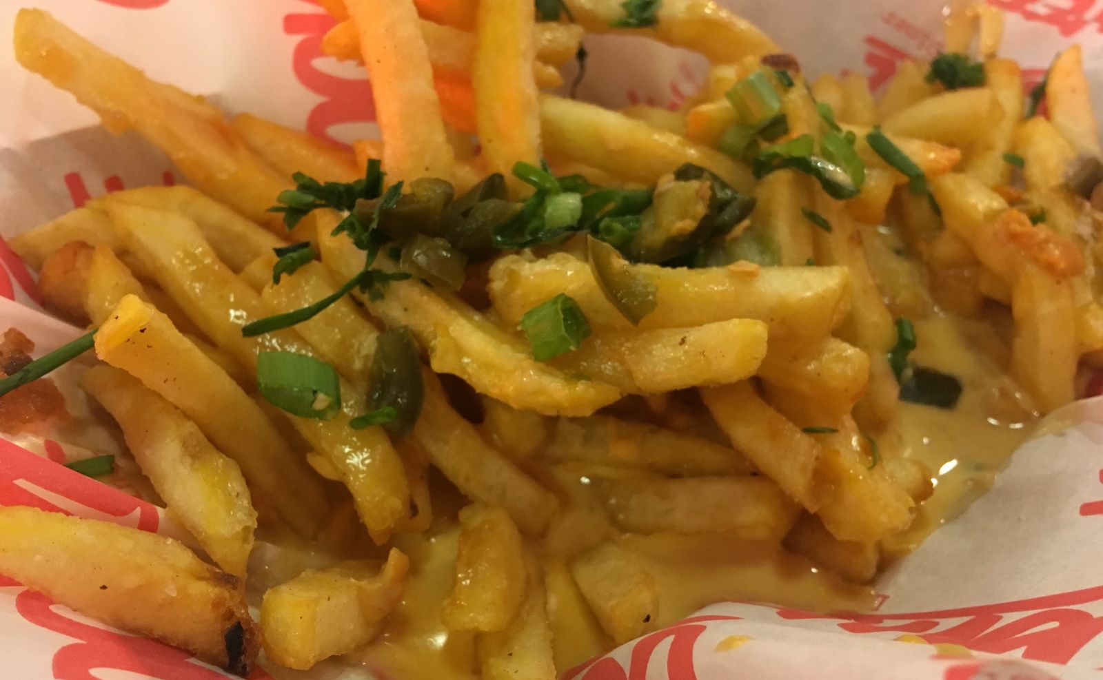 Jalapeno Cheese Fries at Oowee Diner North Street // Tuesday 18th June 2019