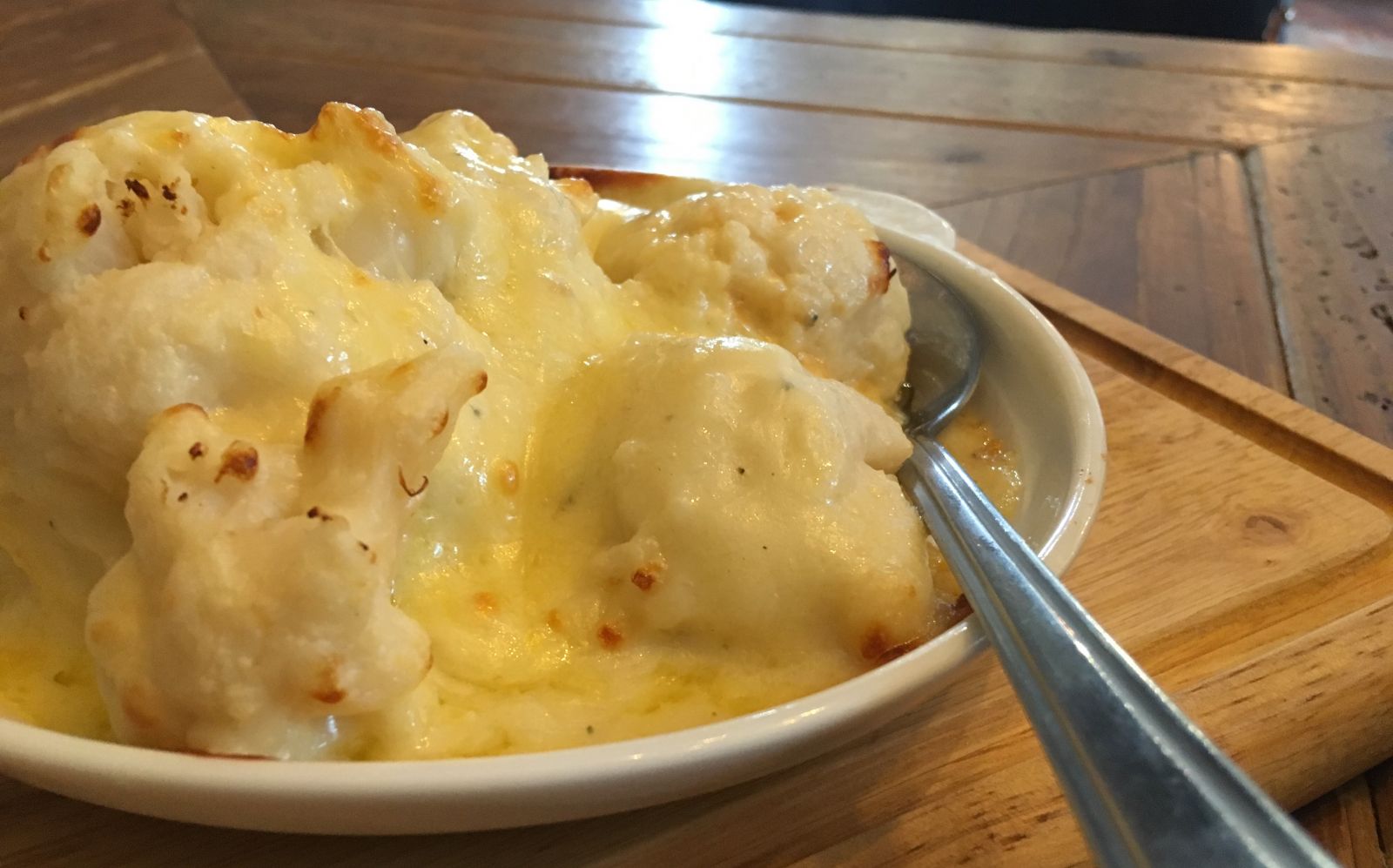 Cauliflower Cheese at The Phoenix, Bristol.