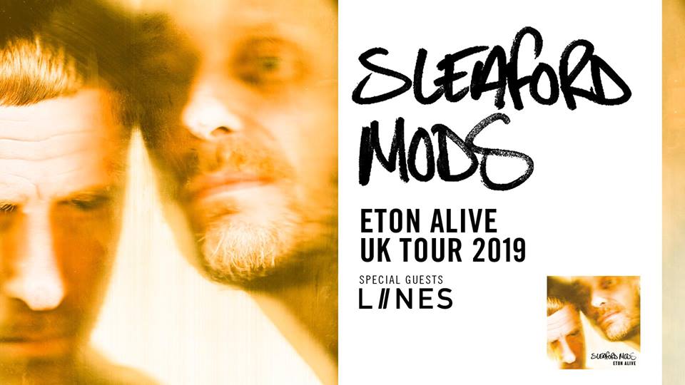 Sleaford Mods live at the O2 Academy Bristol in March 2019.