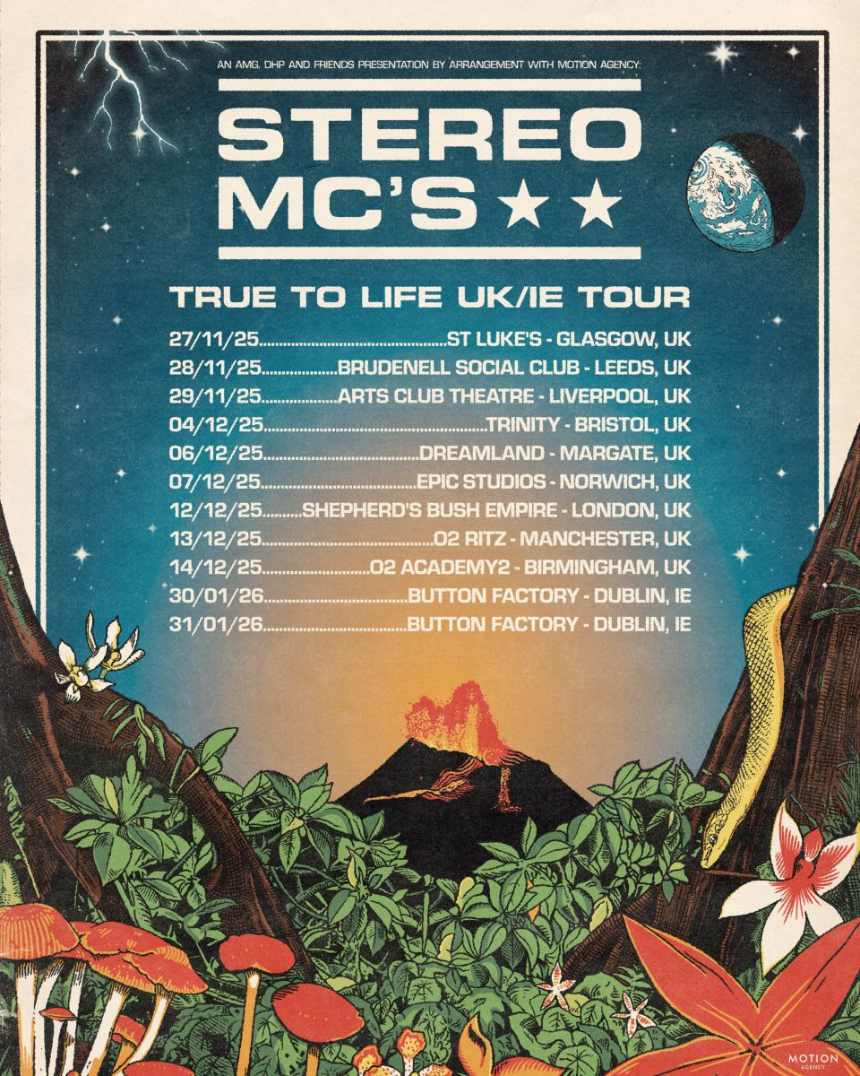 Stereo MC's UK & Ireland Tour 2025 - Trinity Bristol on 4 December 2025