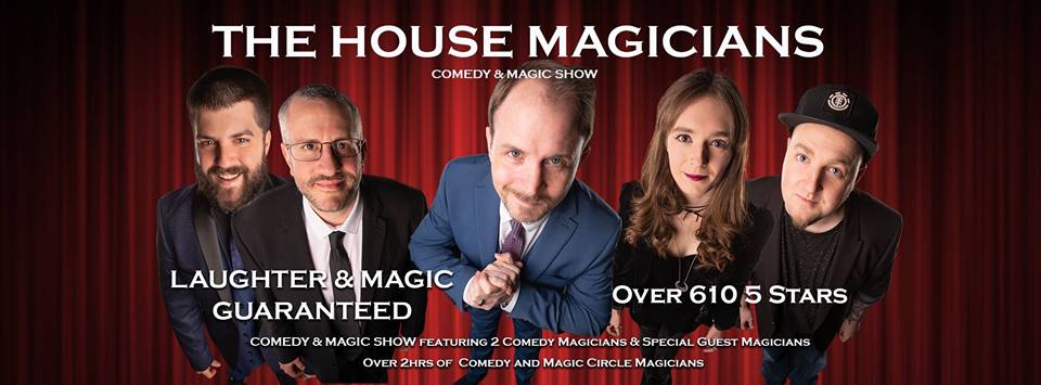 The House Magicians Comedy and Magic show at Smoke and Mirrors Bristol.