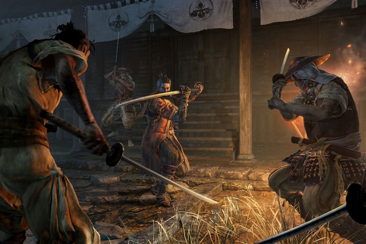 Sekiro: Shadows Die Twice on PS4.