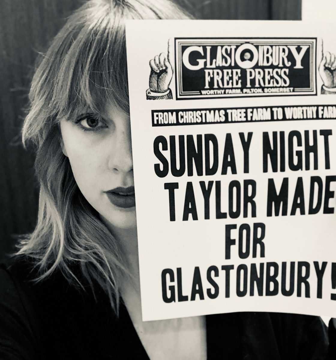 Taylor Swift confirmed for Glastonbury 2020.
