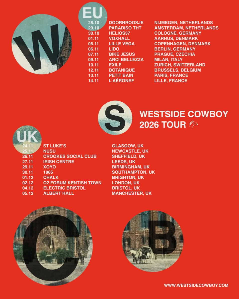 Westside Cowboy UK & Europe 2026 Tour Dates