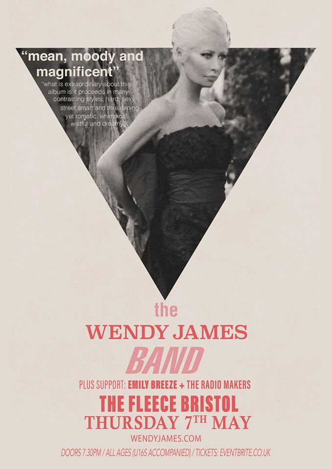 Wendy James live at The Fleece.