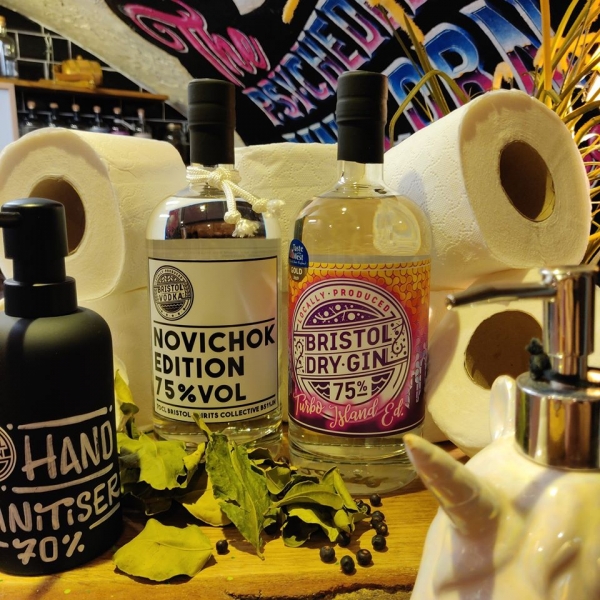 Gin, hoodies & hand sanitiser: Bristol Dry Gin launch online store