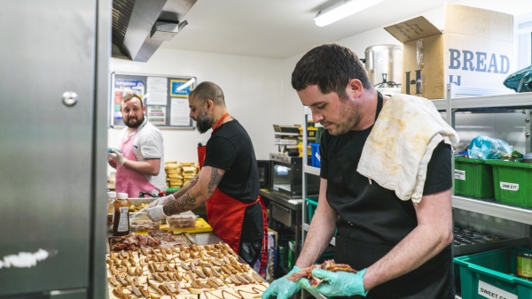Caring in Bristol launch free food delivery service for homeless people