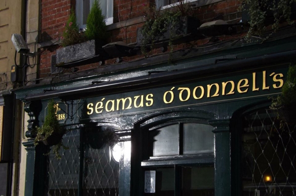 Seamus O'Donnell's launch crowdfunder to secure pub's future