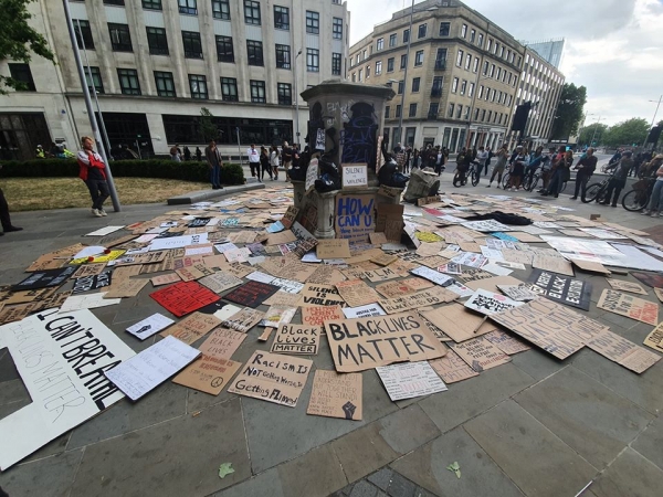 Placards from Bristol Black Lives Matter march to be displayed in M Shed