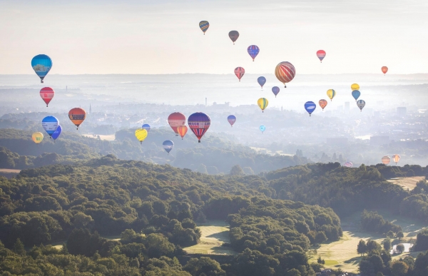 The 2021 Bristol Balloon Fiesta has been reorganised as a flyover event