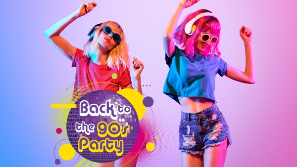Celebrate 30 years of Children's Hospice South West with a 90s-themed party