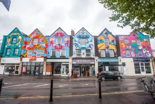 Augmented reality brings vibrant Bedminster murals to life