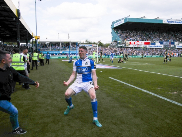 Bristol Rovers secure sensational promotion to League One with 7-0 win