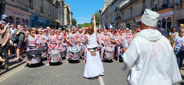 A Bristol samba reggae band is hosting a taster session later this month
