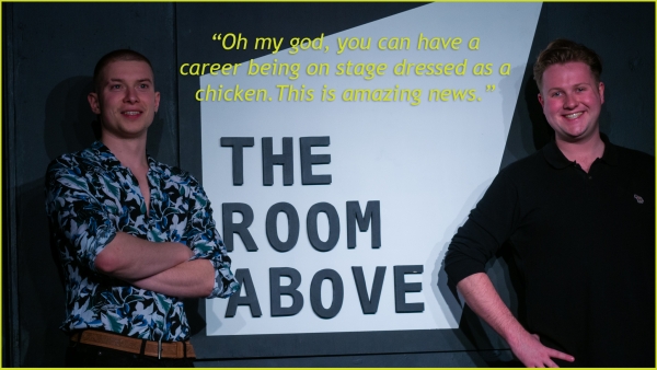 Getting to know The Room Above - with Harry Allmark & Alex Stevens