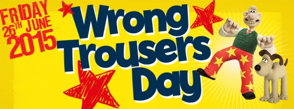 Wallace and Gromits Wrong Trousers Day on Friday 26 June 2015