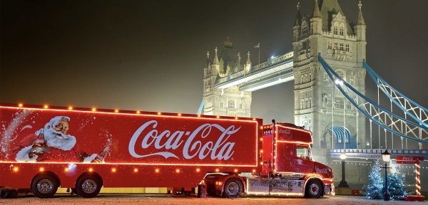 The famous Coca-Cola Christmas Truck is dropping by Bristol this weekend