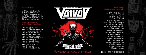 Canadian heavy metal band Voivod celebrating 40 years at The Fleece