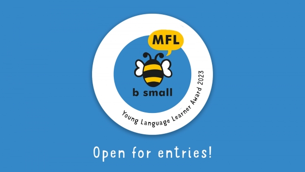 Applications for The Young Language Learner Award 2023 are now open