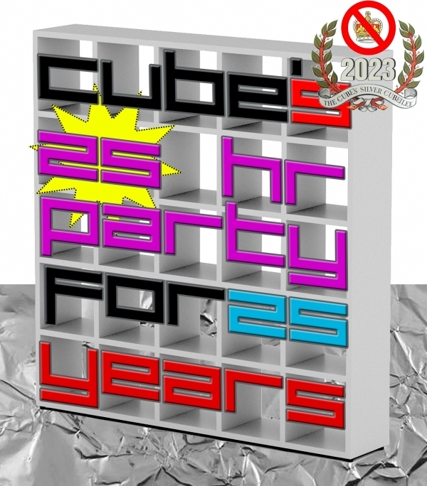 The Cube are hosting a bumper 25 hour 25th birthday party this weekend