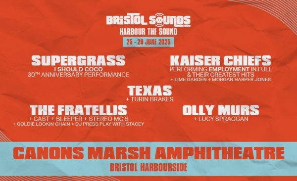 Bristol Sounds tickets, times and support acts