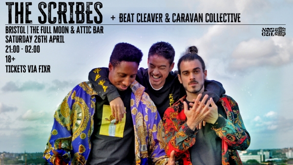 The Scribes live at Attic Bar on Saturday 26 April 2025