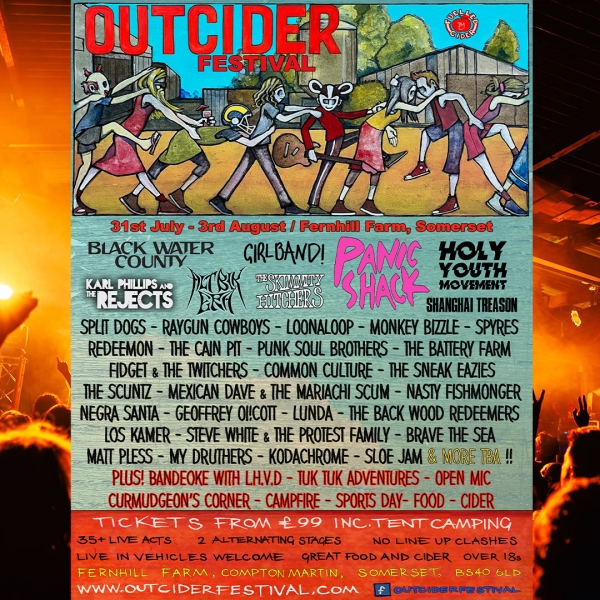 Outcider Festival 2025 final tickets on sale