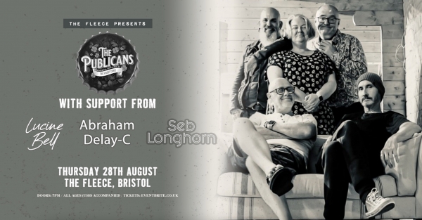 The Publicans live at The Fleece on Thursday 28 August 2025