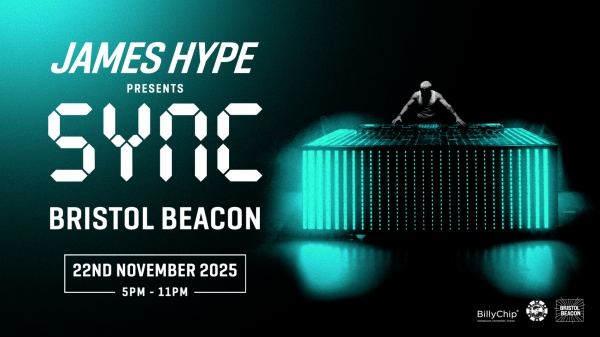 James Hype presents SYNC at Bristol Beacon for people experiencing homelessness