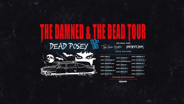 Dead Posey Bring Their Dark Alt-Rock Energy to Thekla on 15 October 2025