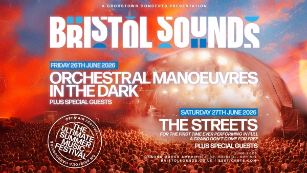 The Streets and OMD announced for Bristol Sounds 2026