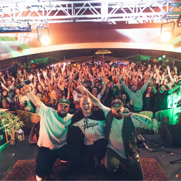 Bristol hip-hop collective Binbag Wisdom live at The Jam Jar