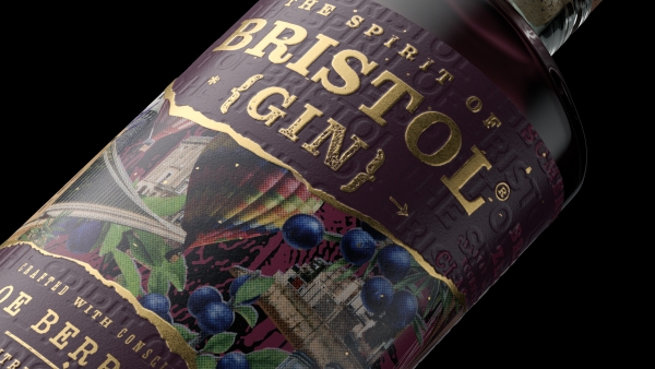 Spirit of Bristol Sloe Berry Gin - An Ideal Christmas Gift