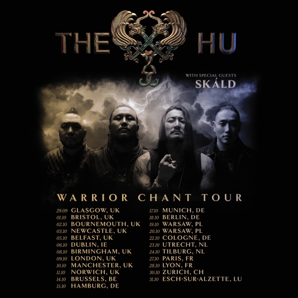 The Hu bring Hunnu Rock thunder to Bristol on 1 October 2026