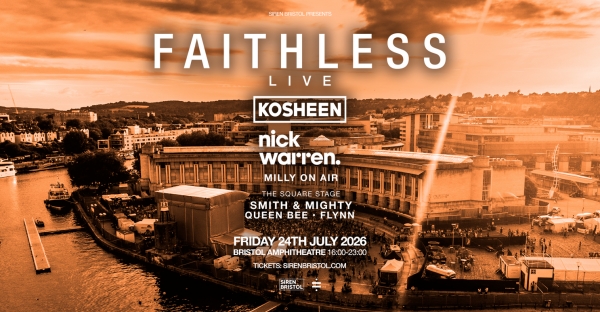 Last tickets available for Faithless tonight in Bristol