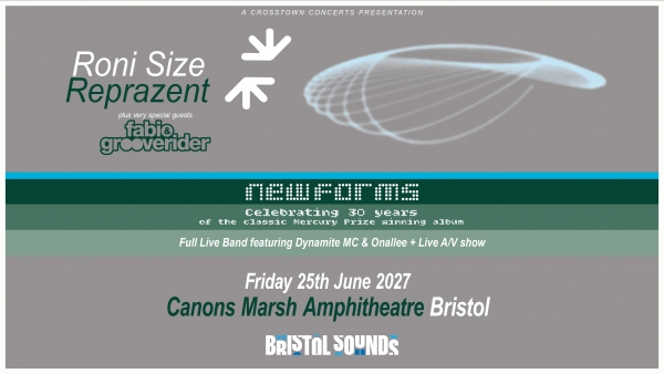 Roni Size Reprazent announced for Bristol Sounds 2027