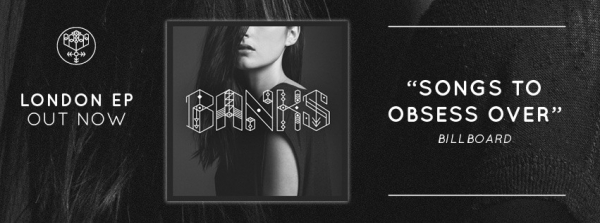 BANKS performing at Trinity in Bristol on Thursday night