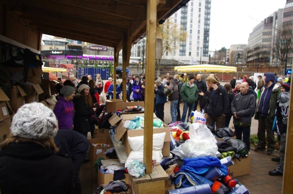 Keep Bristol Warm - Community event in aid of the homeless on Sunday December 11th 2016