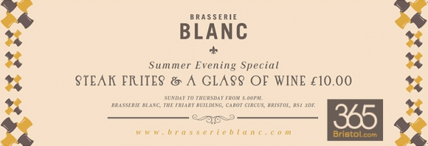 Brasserie Blanc Bristol announces Steak Frite offer
