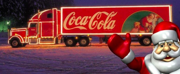 Coca Cola Christmas Truck Tour 2014 in Bristol on Wednesday 10 December