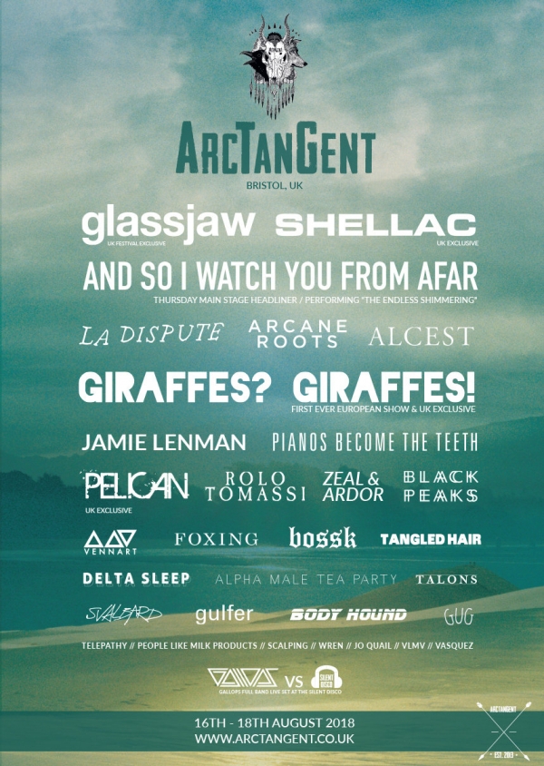 Second round of bands for ArcTanGent Festival 2018