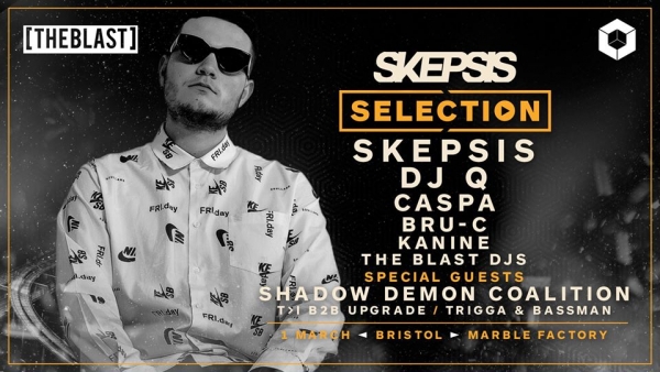Skepsis at Marble Factory on Friday 1st March 2019