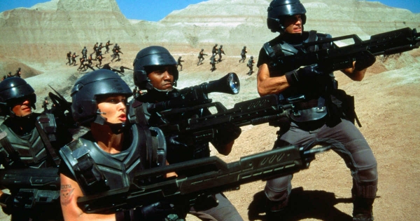 Bristol Film Festival: Starship Troopers in Redcliffe Caves on Saturday 30th March 2019