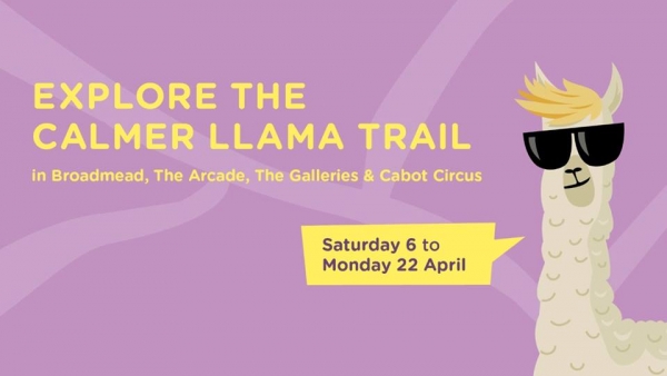The Calmer Llama Easter Trail at The Bristol Shopping Quarter | 6 April - 22 April 2019