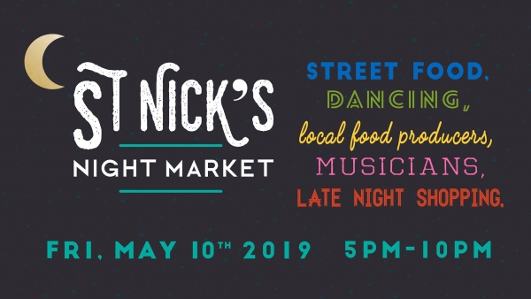 St Nick's Night Market on Friday 10th May 2019