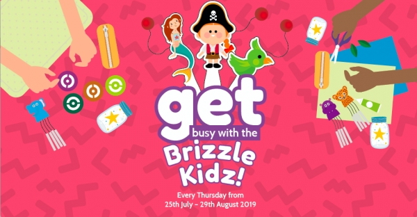 Free kids club at The Galleries Bristol 25th July-29th August 
