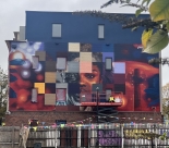 A new collaborative community mural has been unveiled in St Pauls