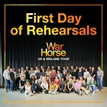 Rehearsals begin for War Horse’s upcoming tour – hitting Bristol in June 2025!