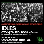 Love Is The Thing: Bristol legends IDLES announce benefit concert for War Child